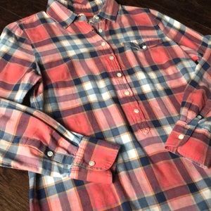 J.Crew Gingham Pullover (XS)